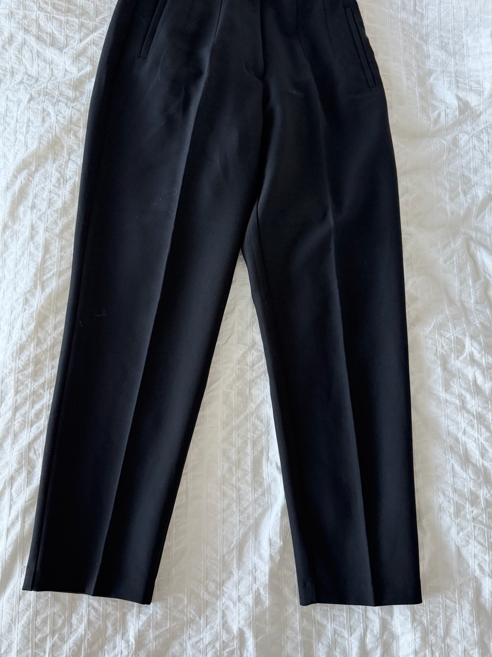 Zara Classic Black Tailored Trousers